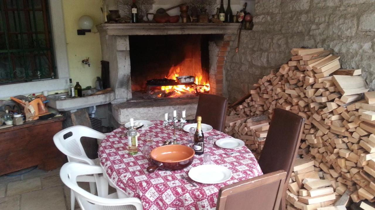 Alla Cantina Aurisina Bagian luar foto